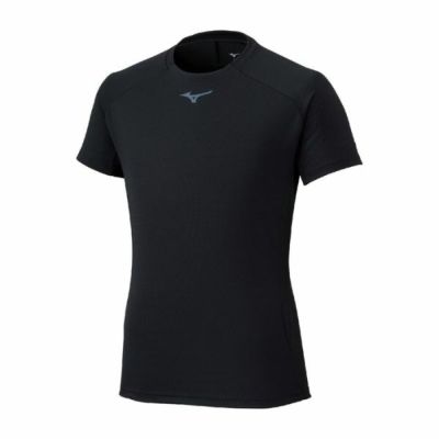 メール便発送可　ミズノ MIZUNO　PRO フィールドシャツ　P2MAC04009　サッカートレーニングウェア(半袖シャツ)　09:ブラック