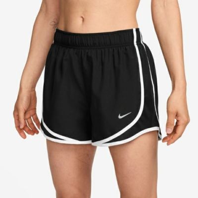 メール便発送可　ナイキ テンポ　HM6097-010　ウィメンズ Dri-FIT ミッドライズ ランニングショートパンツ (インナー付き)　BLACK/BLACK/WHITE/RE