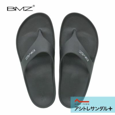 BMZ（ビーエムゼット）　アシトレサンダルプラス(足トレ/鼻緒タイプ)　ATS-001 BLACK　リカバリーサンダル(サッカー/スポーツ)　ブラック