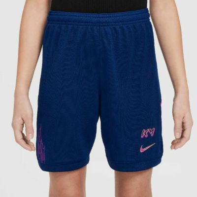 メール便発送可　ナイキ NIKE　キリアン エムバペ アカデミー ジュニア サッカーショートパンツ　HQ3687-492　子供用練習着　ブルーボイド