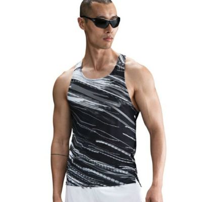メール便発送可　ナイキ ファスト　IF0442-025　メンズ Dri-FIT ランニングシングレット　PHOTON DUST/MULTIC/R