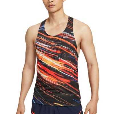 メール便発送可　ナイキ ファスト　IF0442-100　メンズ Dri-FIT ランニングシングレット　WHITE/MULTIC/REFLECT
