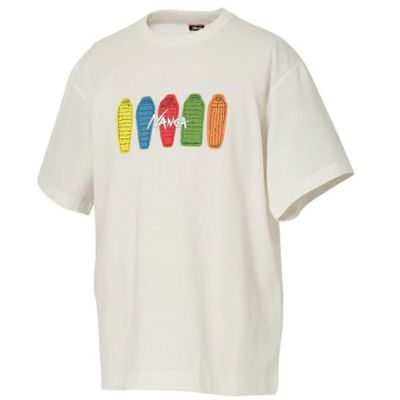 メール便配送可　ナンガ　NANGA　エコハイブリッドティー　SB PT　N2500-1M023Z　WHT　半袖Tシャツ