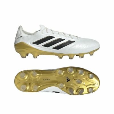 アディダス adidas　コパ ピュア 3 ELITE 土・人工芝用 / COPA PURE 3 ELITE HG/AG　JR2817　サッカースパイク　ゼロメタリック×ゴールドメタリック