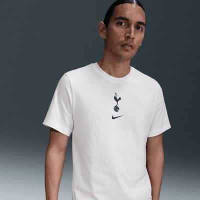 メール便発送可　ナイキ トッテナム 25/26 クレスト  半袖Tシャツ　HQ8400-100　サッカーウェア　ホワイト