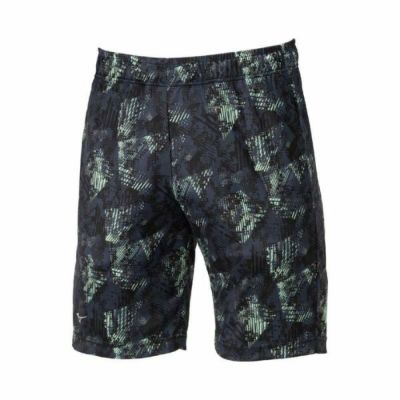 メール便発送可　ミズノ MIZUNO　グラフィックハーフパンツ(半ズボン/練習着)　12JDCP8409　野球ウェア　09:ブラック
