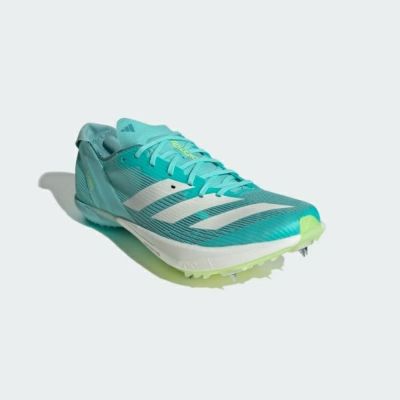 アディダス　アディゼロ アンビション Adizero Ambition　JH5228　陸上スパイク【中距離用】　Blue / Zero Metalic / Lucid Lemon