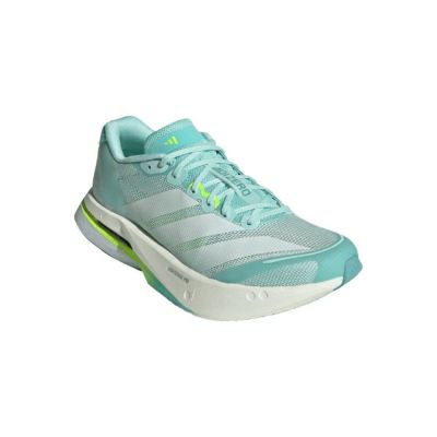 アディダス　ADIZERO BOSTON 13 W　JS4957　レディスランニングシューズ　ｾﾐﾌﾗｯｼｭｱｸｱ/ｾﾞﾛﾒﾀﾘｯｸ/ﾙｼｯﾄﾞﾚﾓﾝ