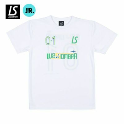 メール便発送可　ルースイソンブラ LUZeSOMBRA　Jr OAO #01 プラクティスシャツ　L2251041-001　ジュニア サッカー/フットサルウェア(子供用Tシャツ)　ホワイト