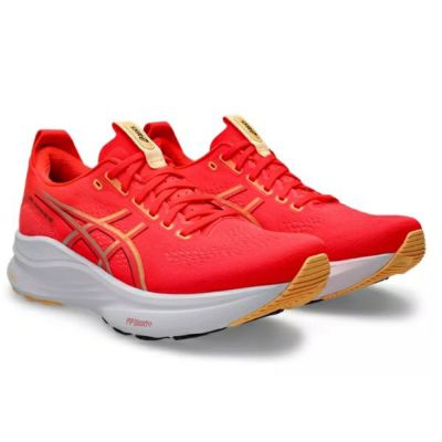 アシックス　ゲルカヤノ３２　GEL-KAYANO 32　1011C052-600　ランニングシューズ　Flash Red/Beet Juice