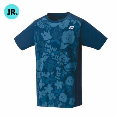 メール便発送可　ヨネックス YONEX　JR ゲームシャツ　10502J-512　ジュニア(子供用) テニスウェア　サファイアネイビー　特価