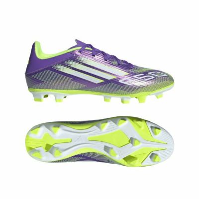 アディダス adidas　F50 CLUB FXG / 各種グラウンド対応　JI0043　サッカースパイク　パープルラッシュ×ルシッドレモン