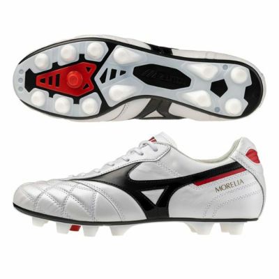 ミズノ サッカースパイク ミズノアルファ 2 PRO ホワイト 土 人工芝